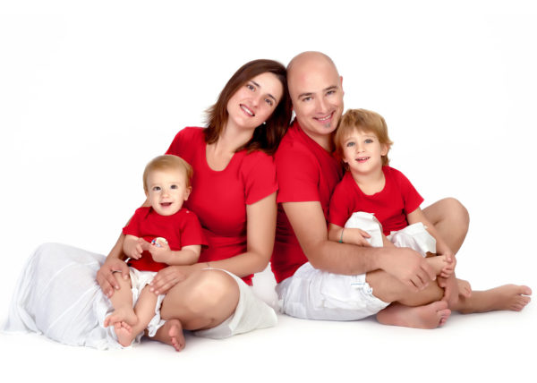 Foto d'estudi, foto de familia, foto social